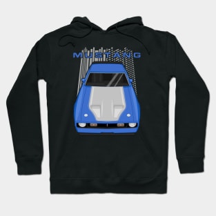 Mustang Mach 1 1971 to 1972 - Blue Hoodie